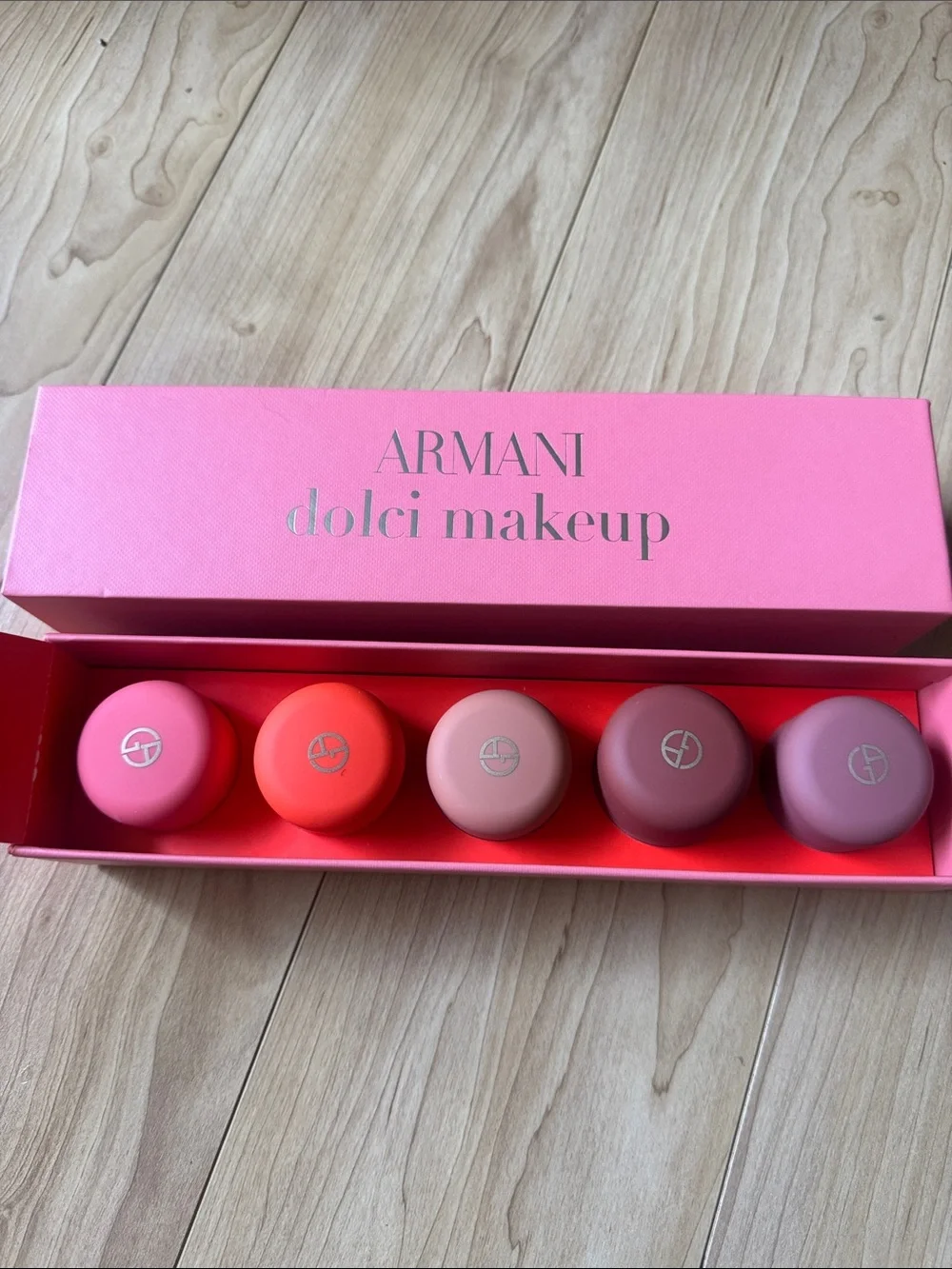 Giorgio Armani dolci makeup Blush set of 5